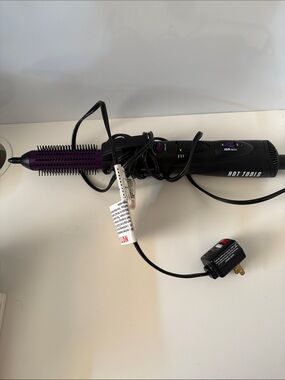 Hot Tools 1" Purple & Black Rotating Hot Air Brush